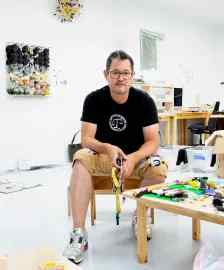 Jacob Hashimoto, American, 1973, Contemporary Artist