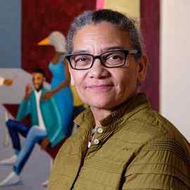 Lubaina Himid, British, 1954, Contemporary Artist