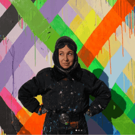 Maya Hayuk, American, 1969, Contemporary Artist