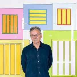 Peter Halley, American, 1953, Contemporary Artist