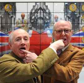 Gilbert & George, British, 1942, Contemporary Artist