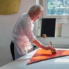 Imi Knoebel, German, 1940, Contemporary Artist