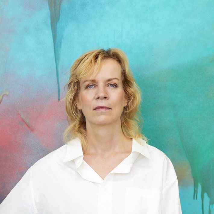 Katharina Grosse, German, 1961, Contemporary Artist