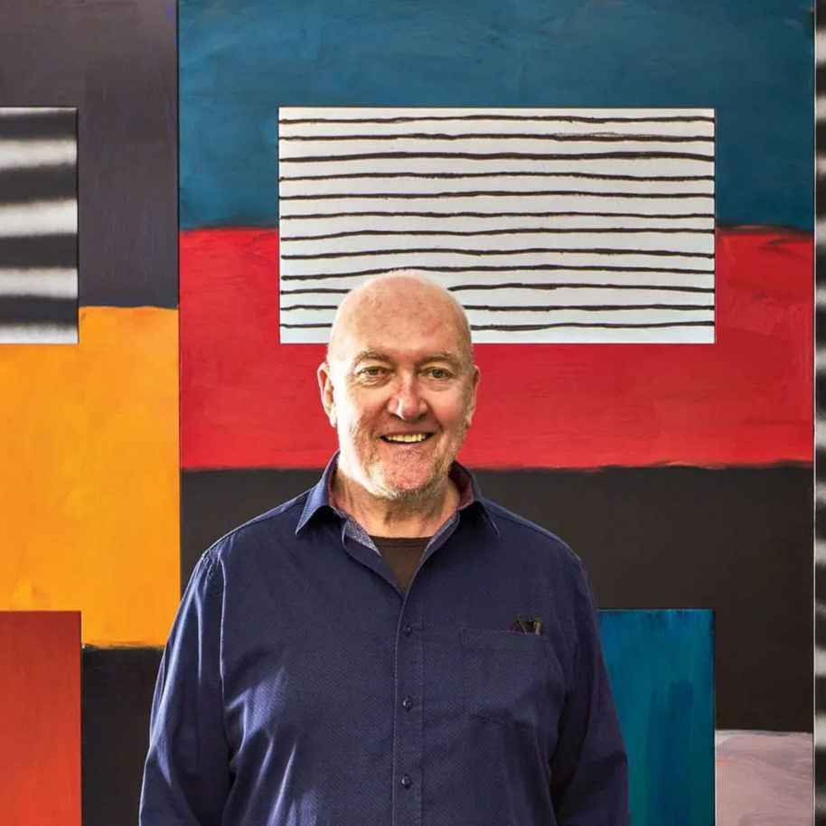 Sean Scully, Irish, 1945, Contemporary Artist