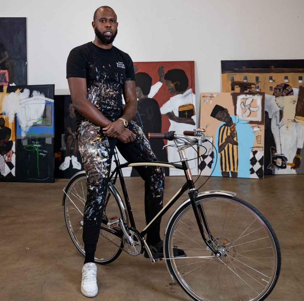 Jammie Holmes, American, 1984, Contemporary Artist
