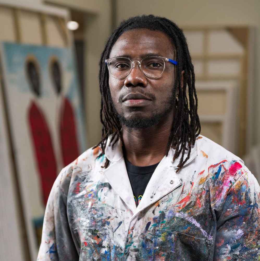 Otis Kwame Kye Quaicoe, Ghanaian, 1988, Contemporary Artist