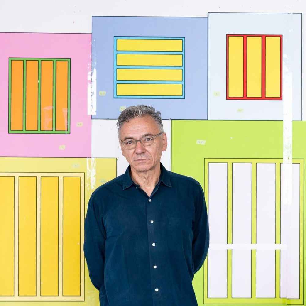 Peter Halley, American, 1953, Contemporary Artist