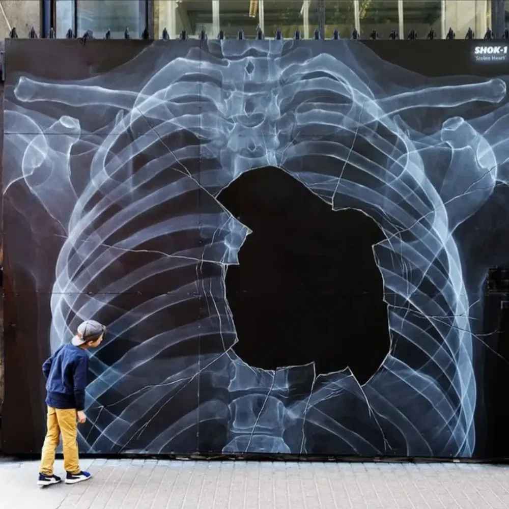 SHOK-1, British, 1970, Contemporary Artist