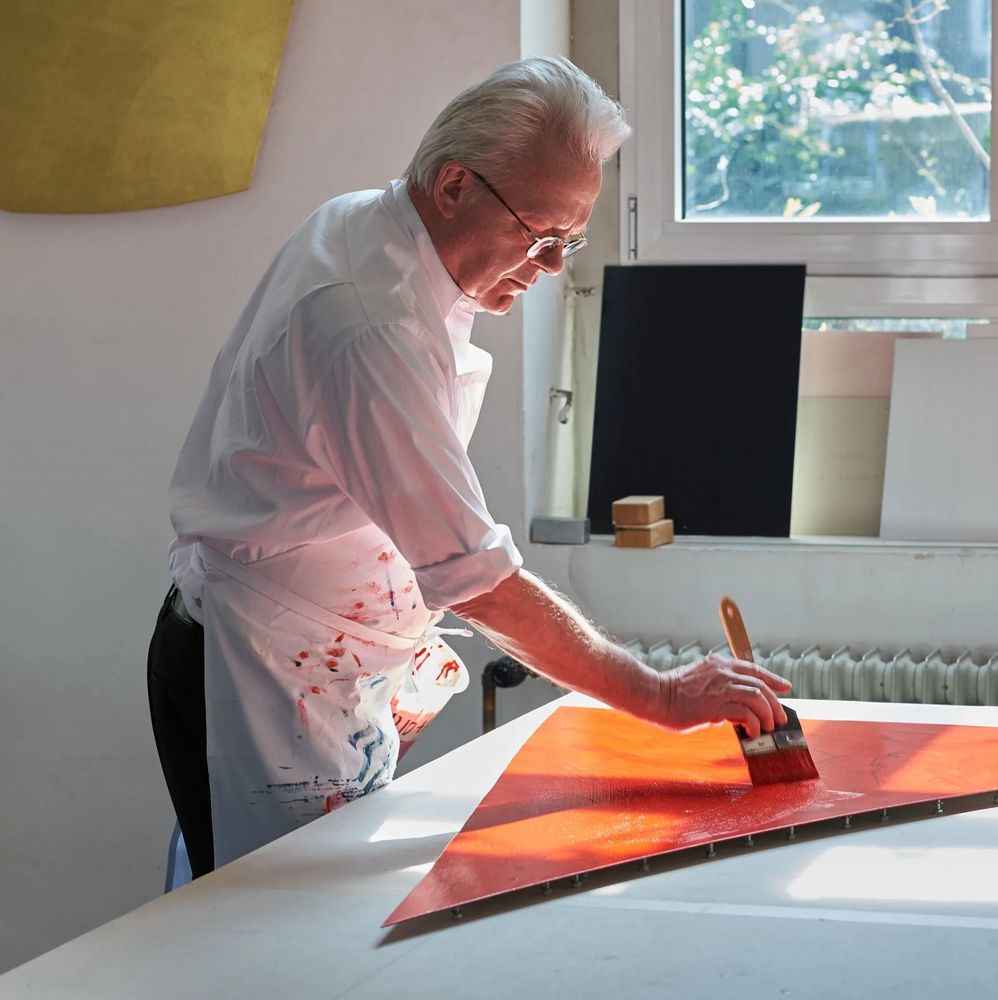 Imi Knoebel, German, 1940, Contemporary Artist