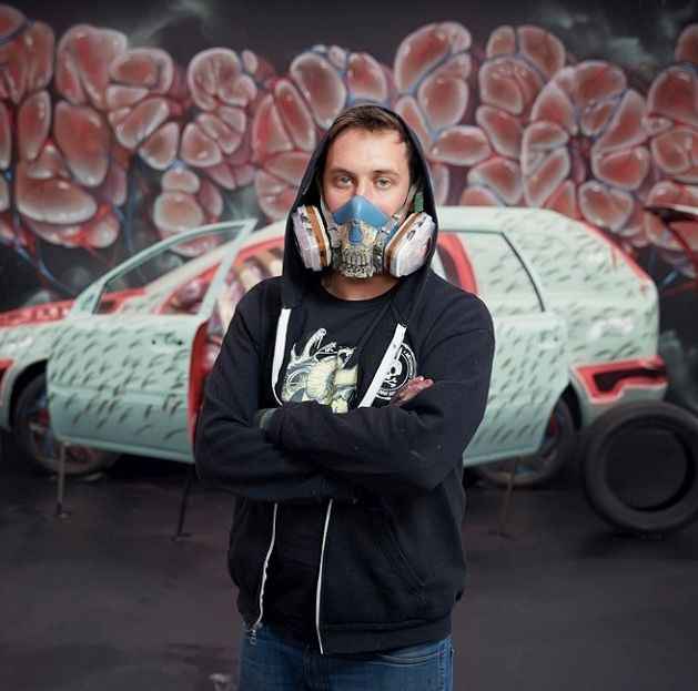 Nychos, Austrian, 1982, Contemporary Artist