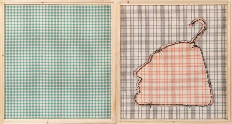 Ai Weiwei, ‘After The Hanging Man’, 2021, Sculpture, Barbed wire in a wooden box with fabric lining, Maybe Art, 