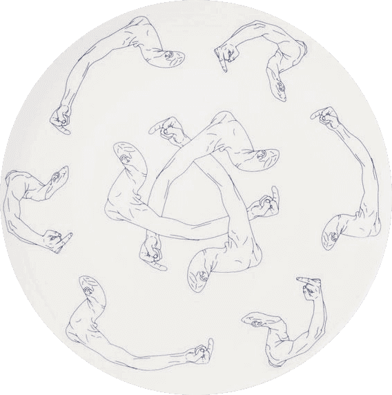 Ai Weiwei, ‘Artist Plate Project 2021 (Ai Weiwei)’, 2021, Collectible, Fine bone china, Artware Editions, Dated