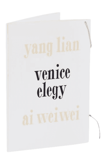 Ai Weiwei, ‘Venice Elegy (Book + Print)’, 2018, Book, Artist book comprising text and tipped-in colour images + Print, null, Numbered