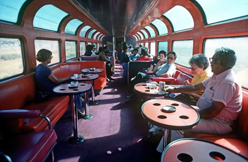 Alain Le Garsmeur, ‘Amtrak Dining Car’, 2022, Print, Archival Pigment Print, null, 