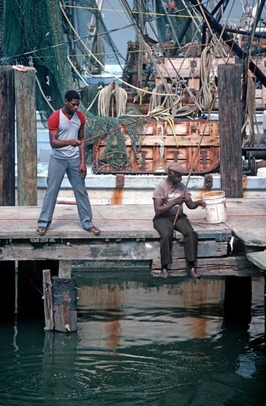Alain Le Garsmeur, ‘Fishing For Shrimps’, 1983, Print, Archival Pigment Print, null, 