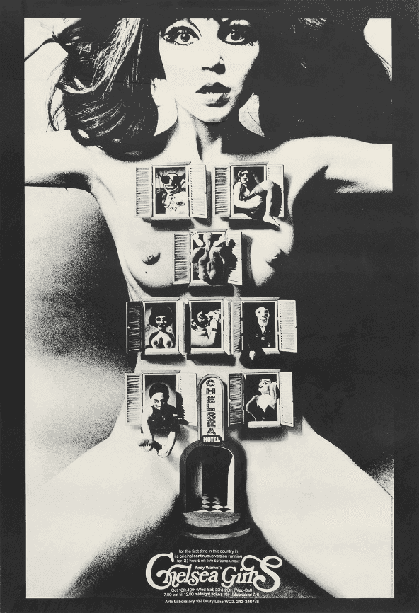Alan Aldridge, ‘Chelsea Girls’, 1999, Print, Original movie poster, Dragon bar show with illustration agency, 