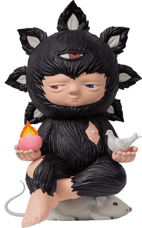 Alex Face, ‘Baby Beyond (Black)’, 11-04-2020, Sculpture, Polystone, Mighty Jaxx, 
