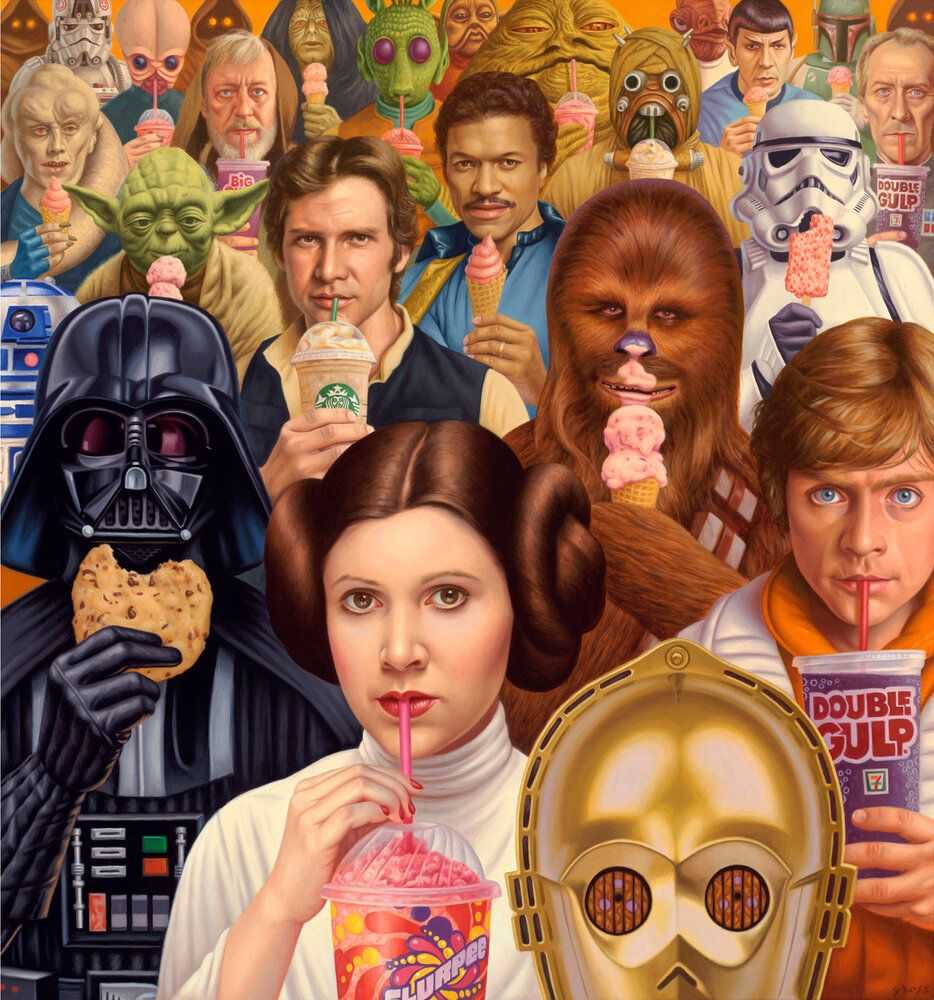 Alex Gross, ‘Compulsion’, 15-05-2018, Print, Pigment print, Self released, Numbered