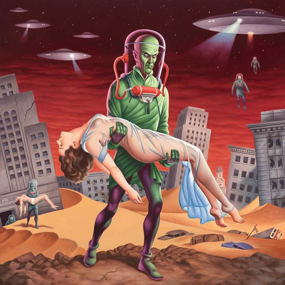 Alex Gross, ‘Fantastic Story (Paper)’, 13-09-2022, Print, Made with the Epson Surecolor P9570 large format printer by Brooklyn Editions and Alex Gross Studio, using archival Ultrachrome inks on Epson Hot Press Bright fine art paper, Self released, Numbered