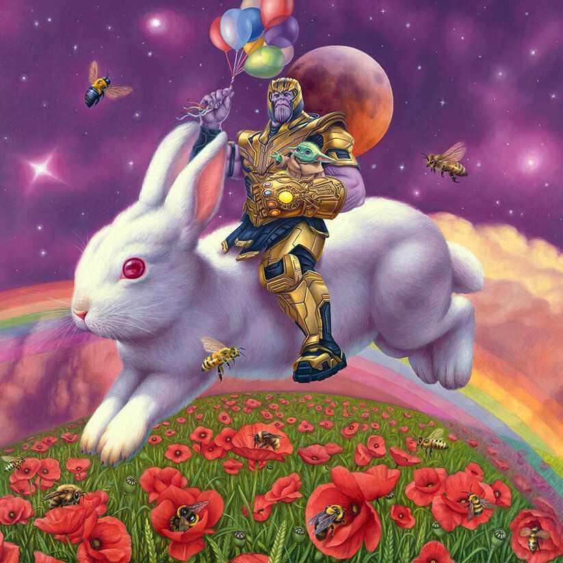 Alex Gross, ‘Inevitability’, 09-03-2021, Print, Pigment print, Self released, Numbered