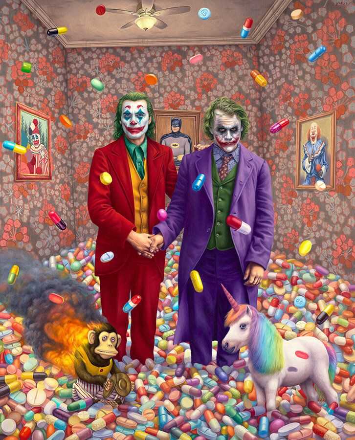 Alex Gross, ‘Prison Of The Mind (Paper)’, 22-07-2021, Print, Made with the Epson Surecolor P9570 large format printer by Brooklyn Editions and Alex Gross, using archival Ultrachrome inks on Epson Hot Press Bright fine art paper, Self released, Numbered