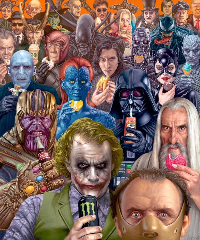 Alex Gross, ‘Trash’, 13-11-2019, Print, Pigment print, Self released, Numbered