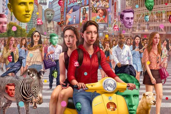 Alex Gross, ‘Twins’, 2017, Print, Made on Hanemuhle photo rag 308 g/m heavyweight matte paper, and are printed on the Epson 11880 using Ultrachrome inks, Self released, Numbered