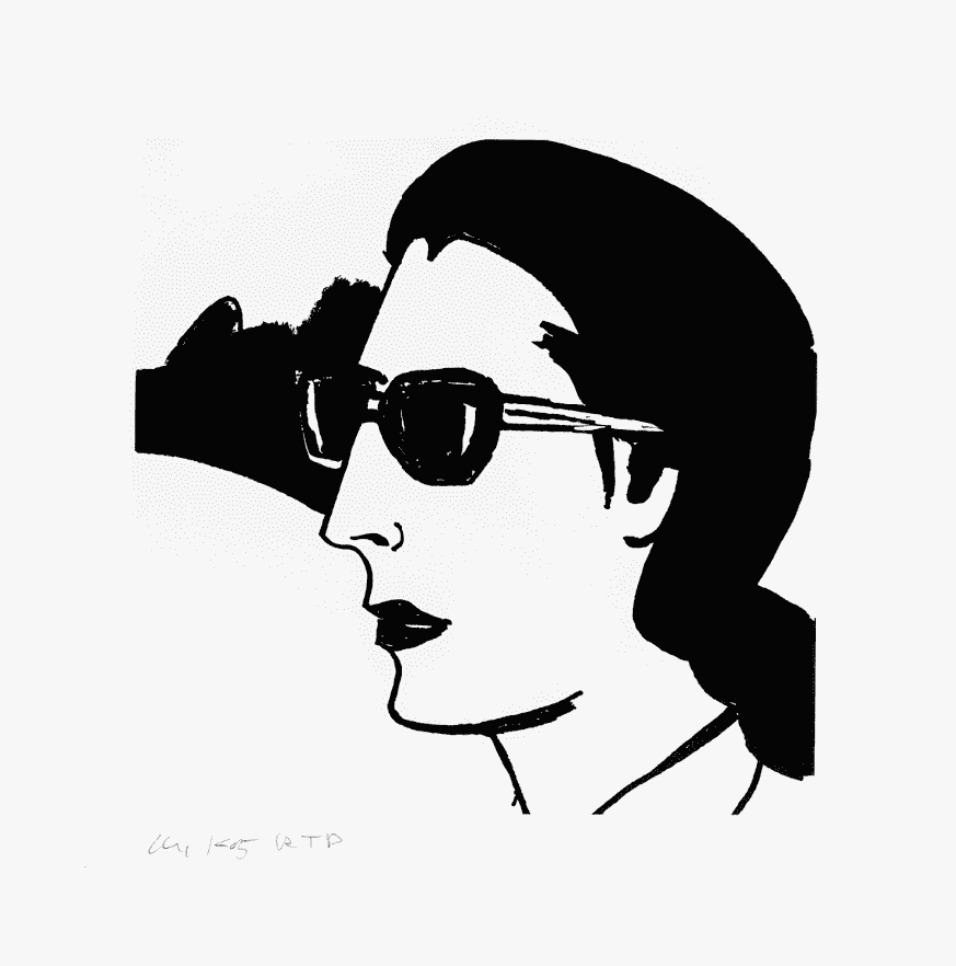 Alex Katz, ‘Ada III’, 2017, Print, Etching, null, Numbered