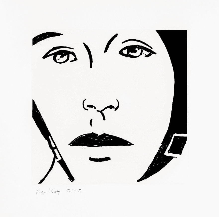 Alex Katz, ‘Ada IX’, 2017, Print, Etching on 300 gsm Somerset Satin White fine art paper, Lococo Fine Art, Numbered