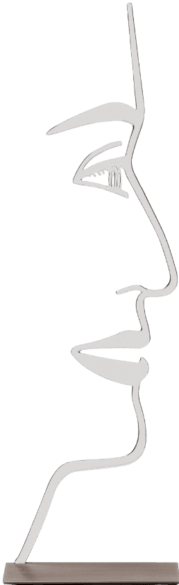 Alex Katz, ‘Ada Outline’, 2018, Sculpture, Mirror Polished Aluminum, null, Numbered