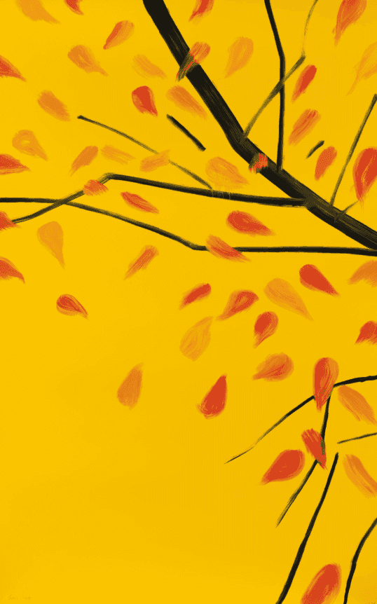 Alex Katz, ‘Autumn III’, 2023, Print, Silkscreen in colors on Saunders Waterford High White HP 425 gsm paper., null, Numbered