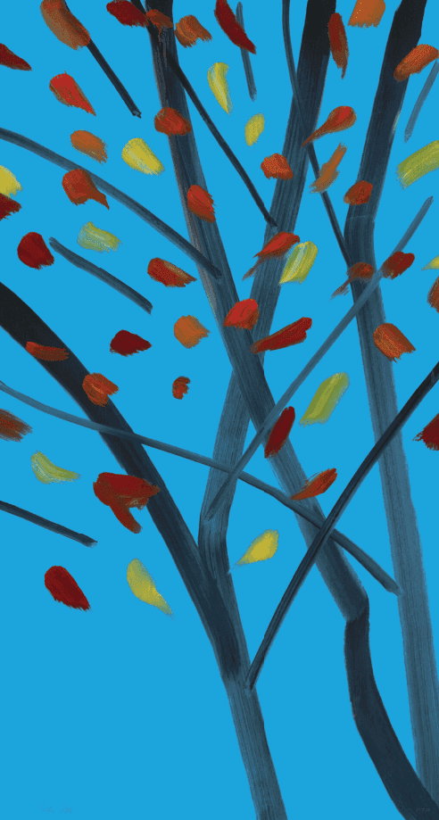 Alex Katz, ‘Autumn IV’, 2023, Print, Archival pigment inks on Innova 315 gsm paper, null, Numbered