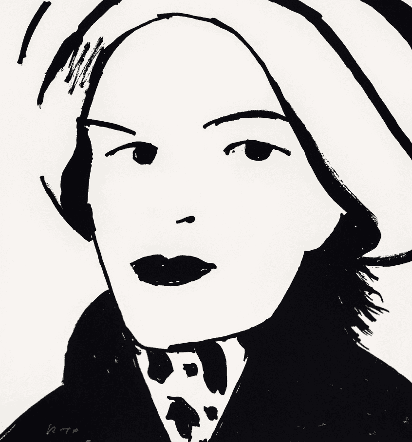 Alex Katz, ‘Beauty III’, 2019, Print, 1-color etching on Somerset 300 gsm, null, Numbered