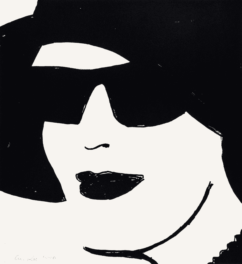 Alex Katz, ‘Beauty II’, 2019, Print, 1-color etching on Somerset 300 gsm, null, Numbered