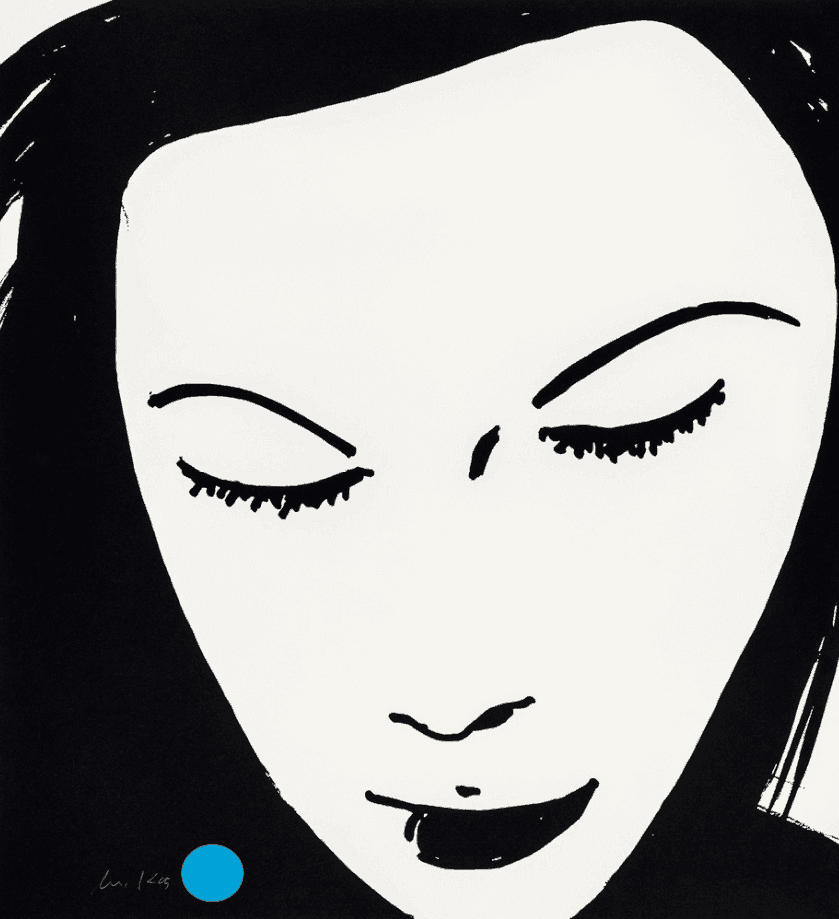 Alex Katz, ‘Beauty I’, 2019, Print, Etching on Somerset Satin White 300 gsm, null, Numbered