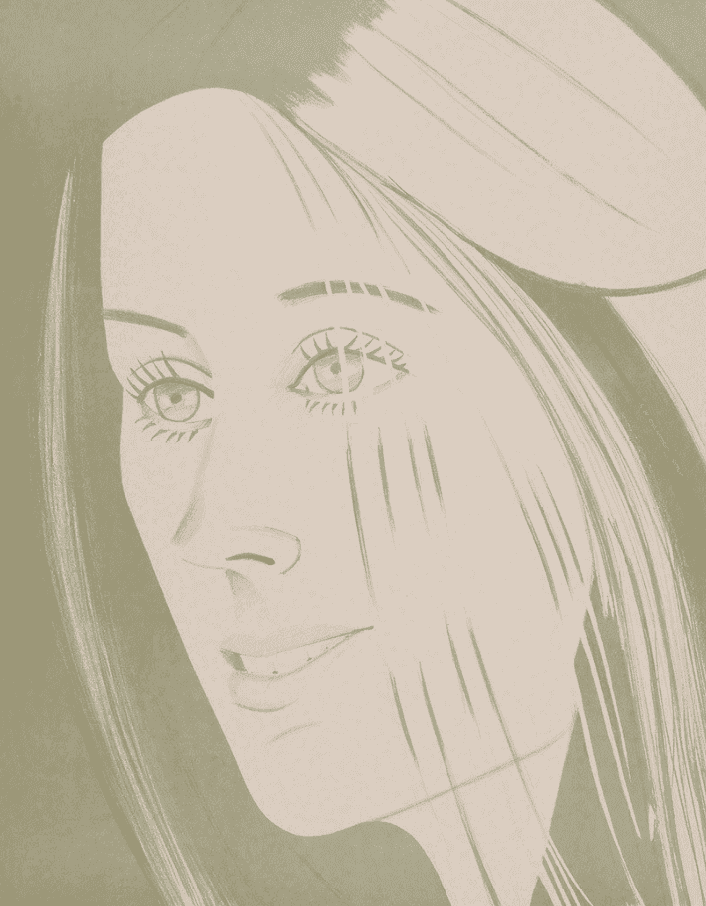 Alex Katz, ‘Caroline’, 1977, Print, Color lithograph, on Arches buff paper, null, Numbered