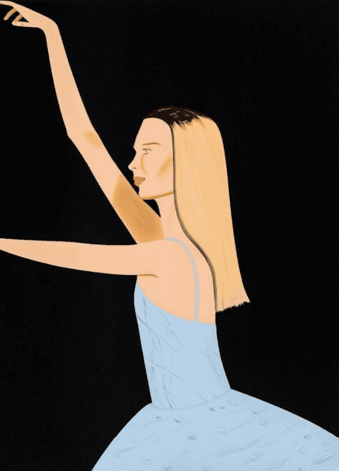 Alex Katz, ‘Dancer II’, 2019, Print, Original screenprint in colors on Saunders Waterford paper, null, Numbered