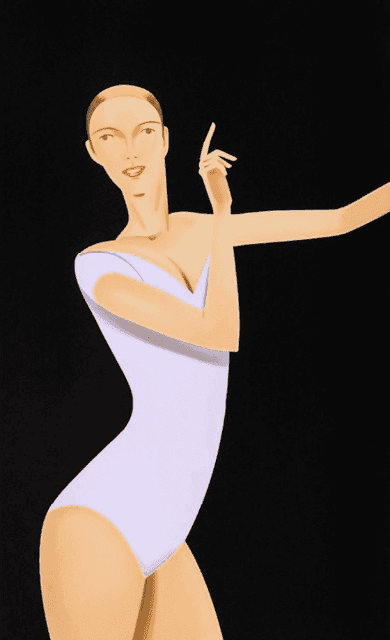 Alex Katz, ‘Dancer I’, 2019, Print, Original screenprint in colors on Saunders Waterford paper, null, Numbered