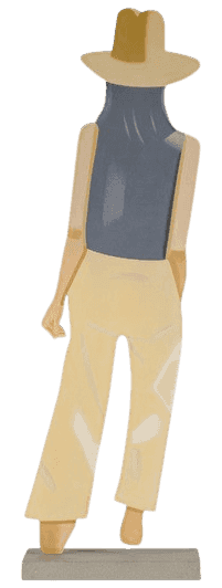 Alex Katz, ‘Departure (Ada)’, 2017, Sculpture, Cutout from shaped powder-coated aluminum, null, Numbered