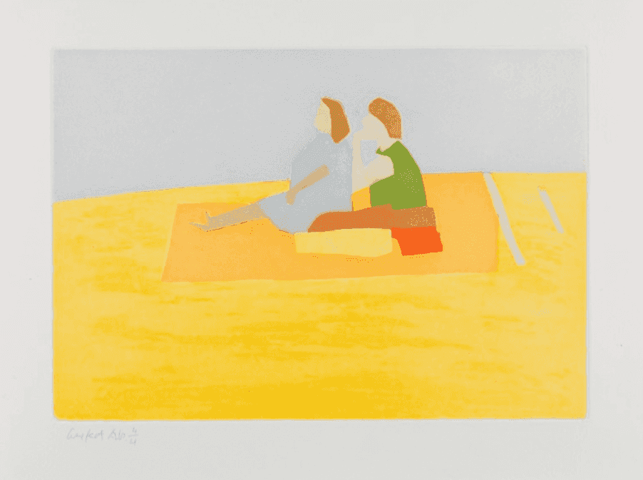 Alex Katz, ‘Flying Carpet’, 2009, Print, Aquatint, null, Numbered