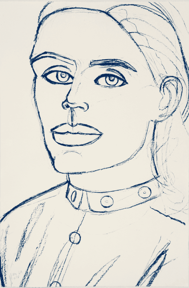 Alex Katz, ‘Kate’, 2006, Print, Cyanotype, null, Numbered