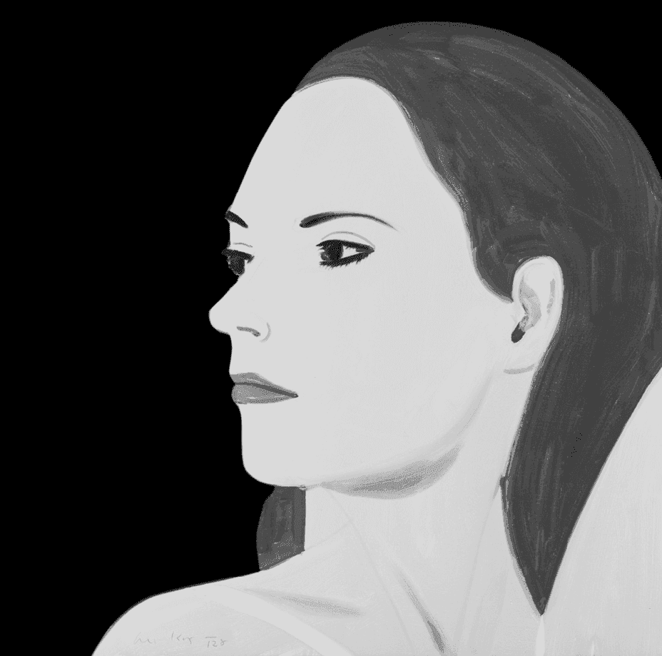 Alex Katz, ‘Laura V’, 2018, Print, Ink, null, Numbered