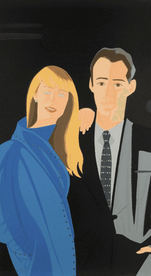 Alex Katz, ‘Pas de Deux I’, 1994, Print, Screenprint in colors, null, 