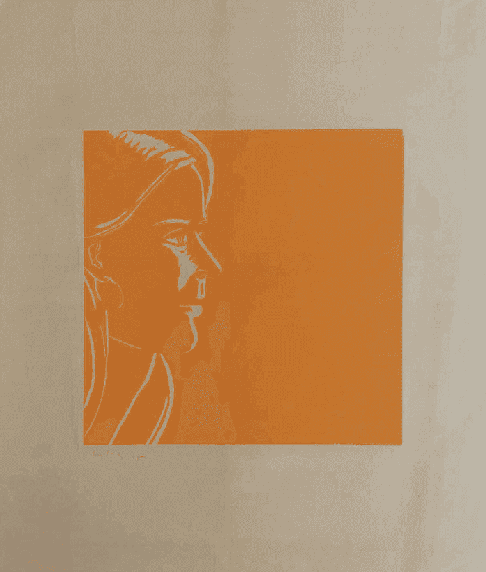 Alex Katz, ‘Pink Kym’, 1995, Print, Engraved wood, null, 