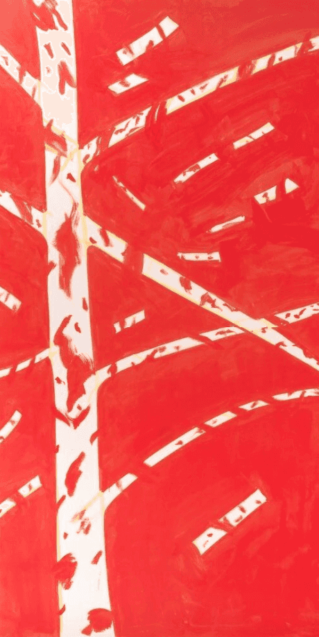 Alex Katz, ‘Red Tree’, 2024, Print, Archival pigment ink on Innova Etching Cotton Rag 315gsm fine art paper, null, Numbered