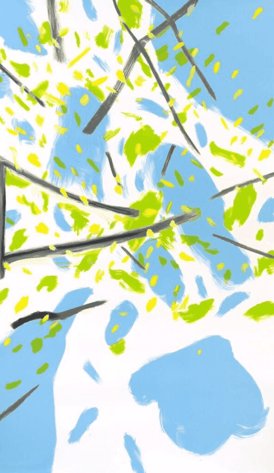 Alex Katz, ‘Spring II’, 2024, Print, Silkscreen in colors on Saunders Waterford High White HP 425 gsm fine art paper, null, Numbered