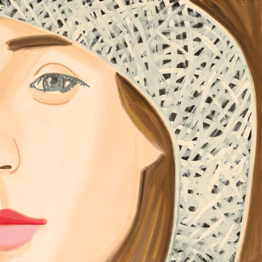 Alex Katz, ‘Straw Hat I’, 2022, Print, Archival pigment ink on Innova Etching Cotton Rag 315 gsm fine art paper, null, 