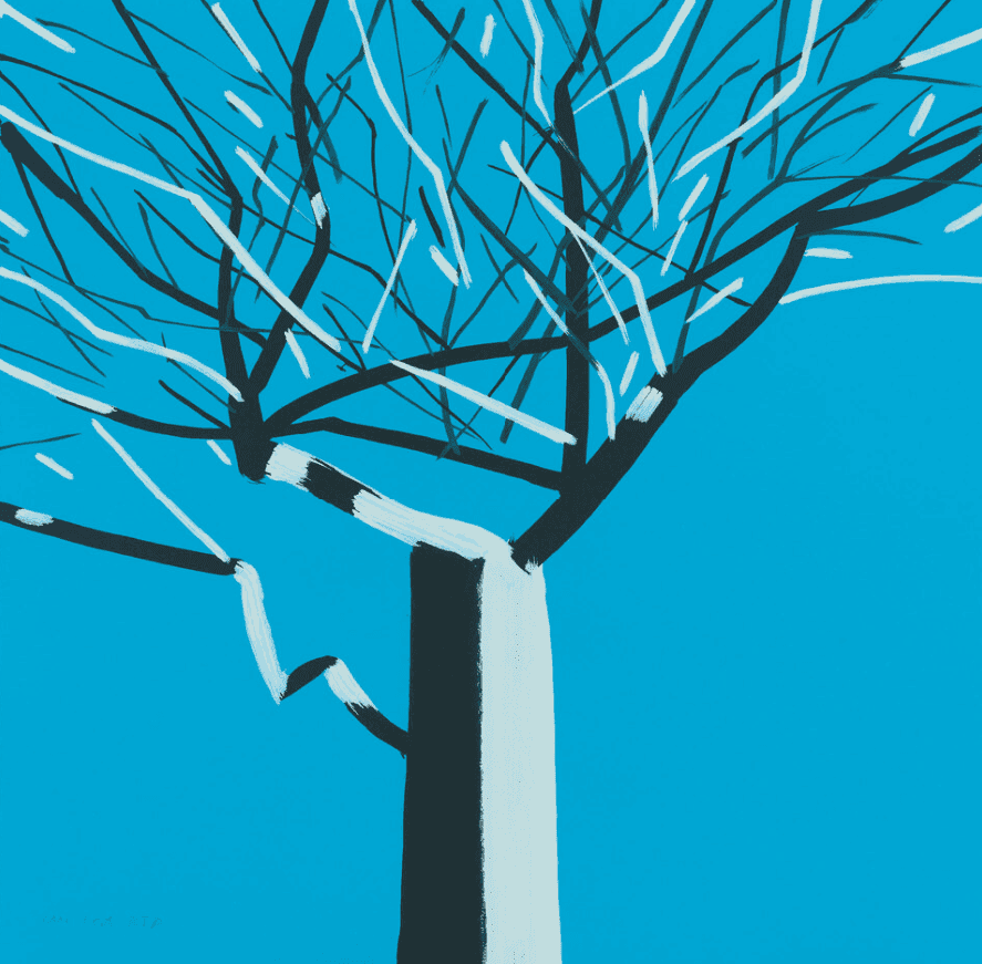 Alex Katz, ‘Tree X’, 2022, Print, 10-run screenprint, Graphicstudio/USF, Numbered