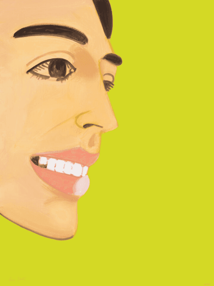 Alex Katz, ‘Vivien’, 2022, Print, Archival pigment ink on Innova Etching Cotton Rag 315 gsm fine art paper, null, Numbered