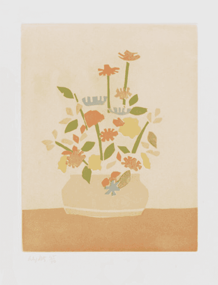 Alex Katz, ‘Wildflowers in Vase’, 2008, Print, Aquatint, null, 